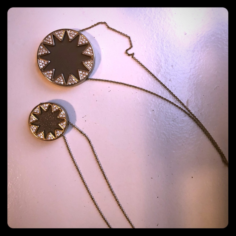 House of Harlow double pendant necklace